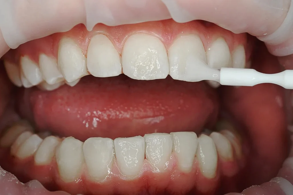 Реминерализация эмали зубов фтором