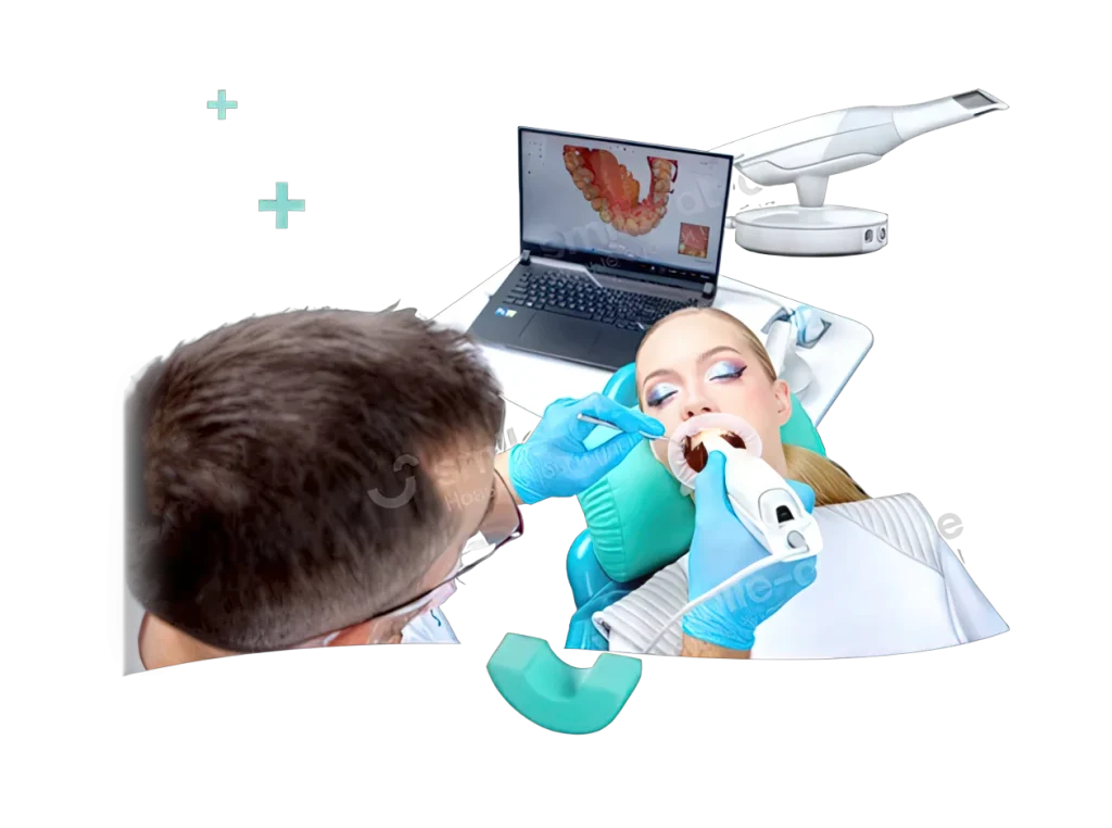 Сканирование зубов и десен