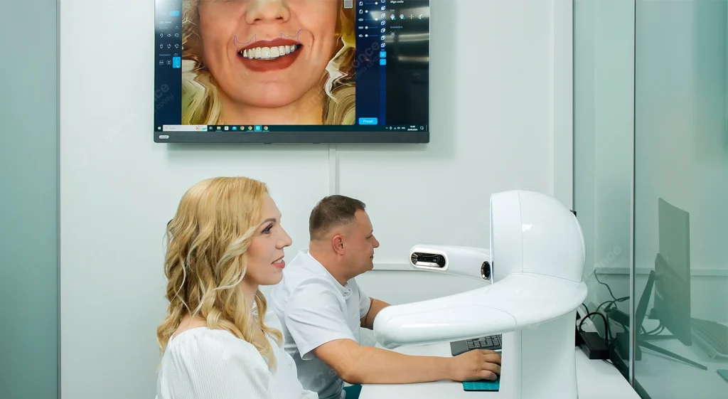 Цифровое моделирование улыбки